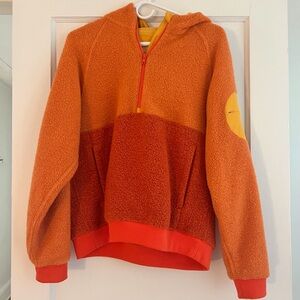 Outdoor Voices MegaFleece Hoodie in Orange